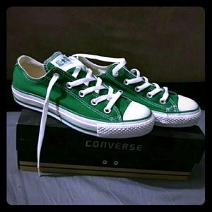 SOLD....Green Converse